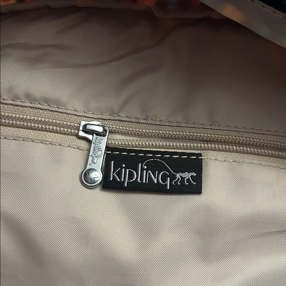 Kipling Multicolor Striped Backpack - image 8